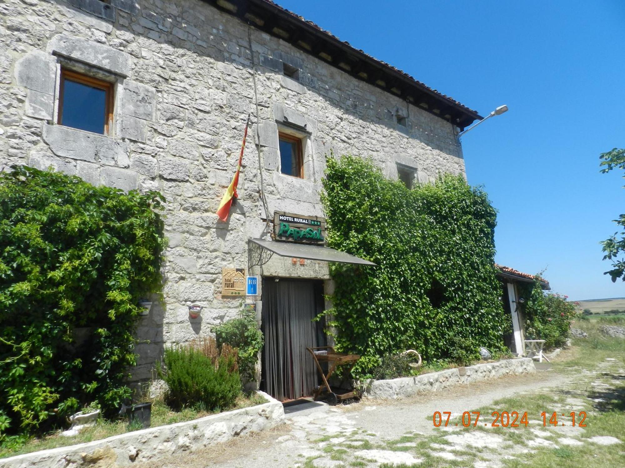 Hotel Rural Papasol Atapuerca Exteriör bild